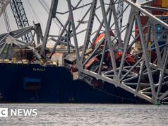 Operador de navio Dali acusado de colapso mortal de ponte em Baltimore