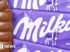 Encolher barra de chocolate Milka enganou consumidores, diz tribunal alemão