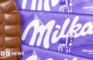 Encolher barra de chocolate Milka enganou consumidores, diz tribunal alemão