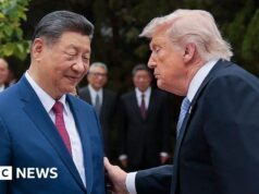 O que os críticos da China no movimento Maga acham da viagem de Trump a Pequim