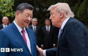 O que os críticos da China no movimento Maga acham da viagem de Trump a Pequim