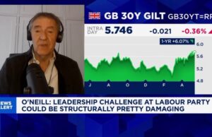 Jim O’Neill: 4 lições que o Reino Unido deve aprender com os mercados de títulos após a liquidação das gilts