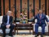 Trump encerra viagem de dois dias à China; convida Xi para uma visita em setembro