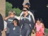 O novo namorado de Kim Kardashian, Lewis Hamilton, visto com seus filhos pela primeira vez