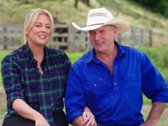 O ex-Richard Lavender, apresentadora do Golden Bachelor, Samantha Armytage, segue em frente com a glamorosa socialite