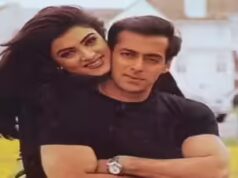 Sushmita Sen uma vez se afastou de Salman Khan no set