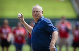 Sorteio do Rangers celebra jogo de ‘lábio sangrento’ de Nolan Ryan