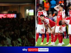 Arsenal sofre pênaltis quando o PSG vence a remaining da Liga dos Campeões