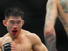 Music Yadong proporciona vitória decisiva na carreira do UFC Macau sobre Deiveson Figueiredo
