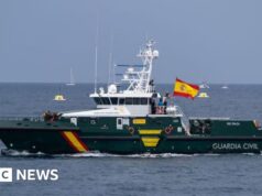 Espanha apreende quantidade recorde de cocaína no Oceano Atlântico, dizem autoridades