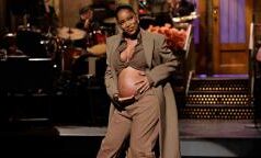 Keke Palmer revela barriga de bebê como parte de seu monólogo de abertura do ‘Saturday Night time Stay’
