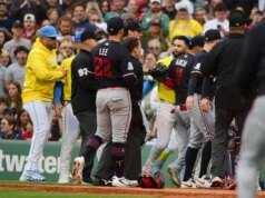 O ataque de 12 rebatidas dos gêmeos ajuda Taj Bradley a lidar com o Crimson Sox