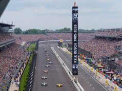 Organizadores e fãs prestam homenagem a Kyle Busch na Indy 500, Coca-Cola 600
