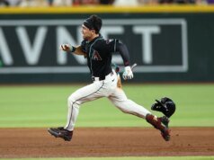 Corbin Carroll dos D-backs quer triplicar seu prazer contra os Giants