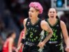 Os 24 pontos de Natisha Hiedeman lideram Storm sobre Mystics
