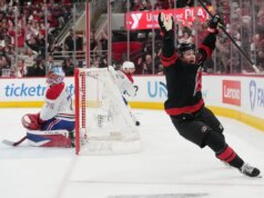 Furacões acabam com Habs no jogo 5 e enfrentam Vegas na remaining da Copa