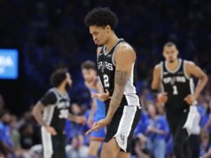 Spurs encerram a defesa do título do Thunder e chegam à primeira closing da NBA desde 2014