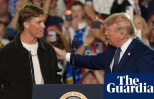 Abdul Carter diz que ele e o companheiro de equipe dos Giants, Jaxson Dart, ‘estão bem’ após o comício de Trump