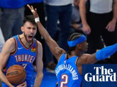 Playoffs da NBA: Shai Gilgeous-Alexander se recupera enquanto o Thunder empata a série com o Spurs