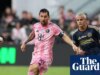 Lionel Messi sai do último jogo em Miami antes da Copa do Mundo com possível lesão