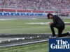 Suárez presta homenagem a Kyle Busch após vitória na Coca-Cola 600: ‘Esta é para ele’