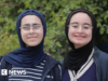 Irmãs de Gaza ganham prêmio por transformar escombros em tijolos reutilizáveis