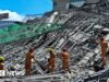 Pessoas presas sob prédio que desabou nas Filipinas