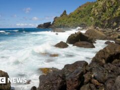 Mulher se isolando em ilha britânica no Pacífico Sul após contato com hantavírus