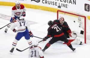 A história é repetida: o Canadien é incrivelmente eficaz diante dos furacões