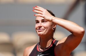 Aryna Sabalenka aproveita onda de calor na vitória no Aberto da França