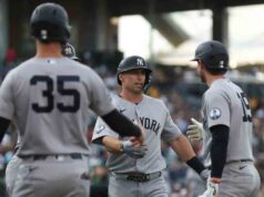Goldschmidt acerta dwelling run de 3 corridas na vitória dos Yankees sobre A’s pela quinta vitória consecutiva