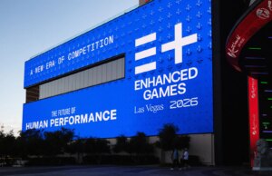 Um nadador quebrou um recorde mundial nos jogos aprimorados