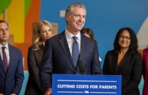 O ‘Golden State Begin’ de Newsom promete 400 fraldas grátis por bebê enquanto a Califórnia enfrenta problemas orçamentários