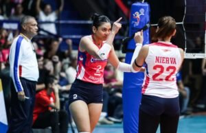 Alyssa Valdez pronta para servir novamente para Alas Pilipinas na inclinação do AVC