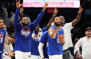 ‘Melhor time dos Knicks’: o mundo do basquete comemora o retorno de Nova York às finais da NBA