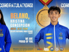 Atletas de Bohol conquistam ouro em Palarong Pambansa 2026