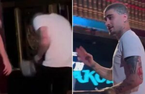 Fã de Zayn Malik que jogou copo em sua cabeça pode enfrentar ação por comportamento ‘terrível’