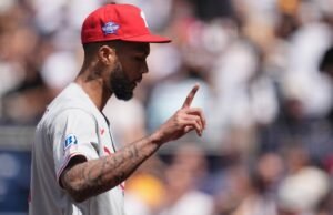 Sanchez estabelece o recorde da franquia Phillies ao estender a seqüência de entradas sem gols para 44 2/3
