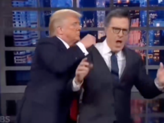 Stephen Colbert tem a melhor vingança contra Donald Trump após o machado do speak present