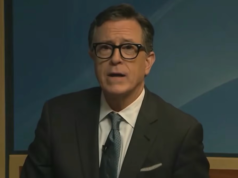 Stephen Colbert faz um retorno chocante tarde da noite, um dia após o cancelamento do Late Present