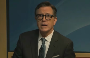 Stephen Colbert faz um retorno chocante tarde da noite, um dia após o cancelamento do Late Present