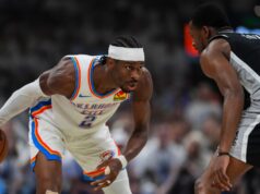 Thunder se recupera para vitória no jogo 5 sobre o Spurs e assume a liderança da série por 3-2