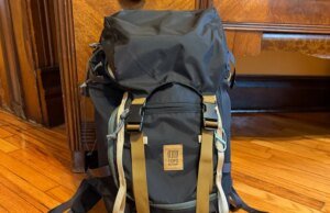 Topo Designs Rover Path Pack é a melhor mochila que já usei