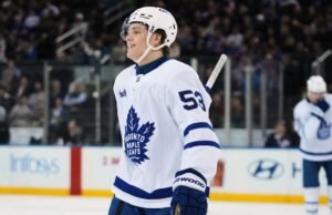 Easton Cowan de Marlies marca nos últimos segundos para fechar a série de playoffs