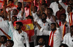 Cerimônia de posse de Tamil Nadu AO VIVO: presidente da TVK, C. Joseph Vijay, chega ao native