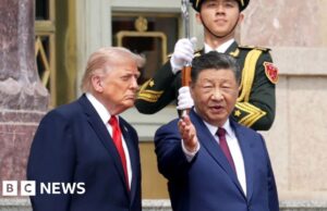 Em imagens: Trump foi recebido por Xi Jinping em Pequim numa cimeira de dois dias