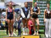 O encontro do campeonato da Califórnia força a atleta trans a dividir o primeiro lugar do pódio com uma mulher biológica