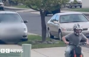 Motorista é preso após perseguir criança ciclista em calçada
