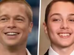 Knox arrasa com o visible dos anos 90 de Angelina em meio a comparações com Brad