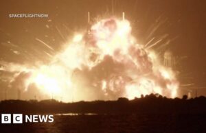 Explosão de foguete levanta dúvidas sobre os planos da Nasa para a Lua
